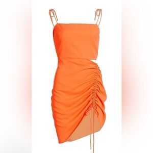 Aubriella Cutout Ruched Mini Dress